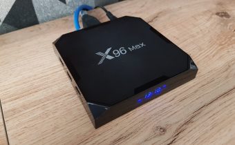 X96 MAX Plus Android Box Running CoreElec