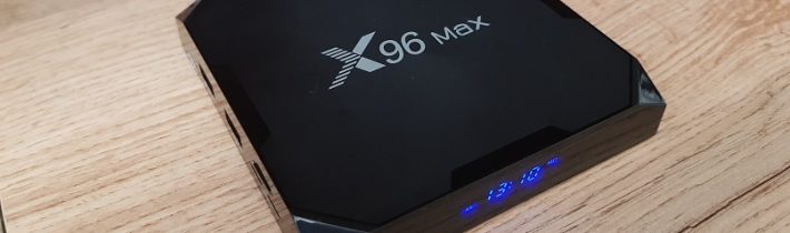 X96 MAX Plus Android Box Running CoreElec
